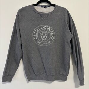 Club Monaco vintage heritage crest crewneck sweater